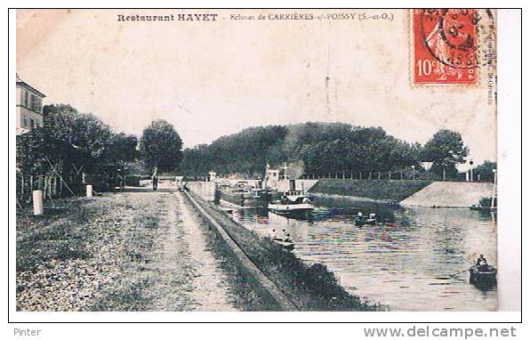 Ecluse De CARRIERES SOUS POISSY - Restaurant Hayet - Carrieres Sous Poissy