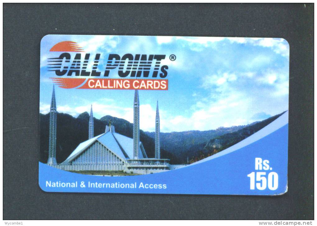 PAKISTAN  -  Remote Phonecard As Scan - Pakistán