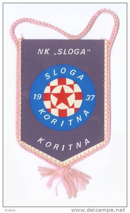 Sports Flags - Soccer, Croatia, NK Sloga - Koritna - Habillement, Souvenirs & Autres