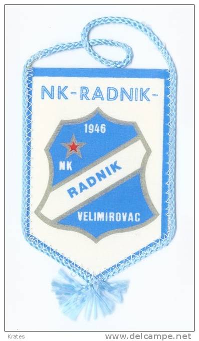 Sports Flags - Soccer, Croatia, NK Radnik - Velimirovac - Habillement, Souvenirs & Autres