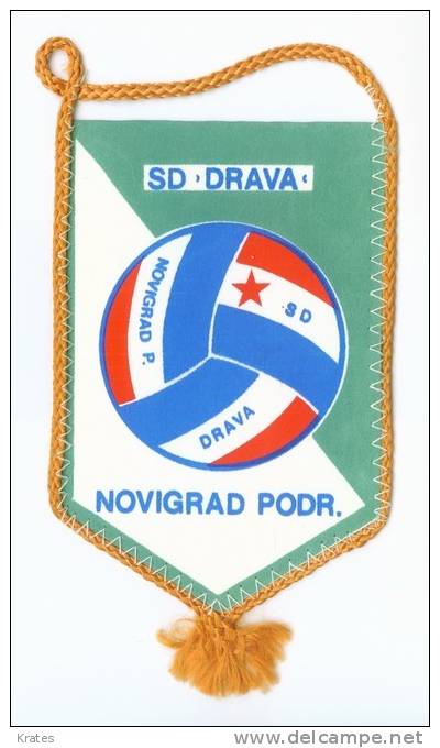 Sports Flags - Soccer, Croatia, NK  Drava - Novigrad Podravski - Uniformes Recordatorios & Misc