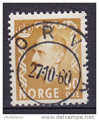 Norway 1951 Mi. 364    50 Ø King König Haakon VII. Deluxe TORVIK Cancel !! - Used Stamps