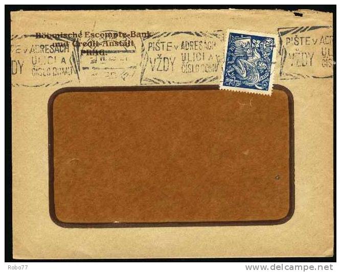 Czechoslovakia Cover.  Praha 1.VI.25.  (A03015) - Covers & Documents