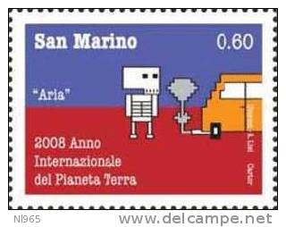 REPUBBLICA DI SAN MARINO - ANNO 2008 - ANNO INTERNAZIONALE PIANETA TERRA  - ** MNH - Neufs