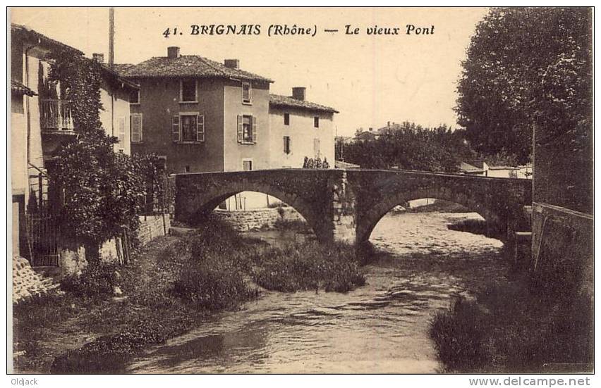 BRIGNAIS Le Vieux Pont - Brignais