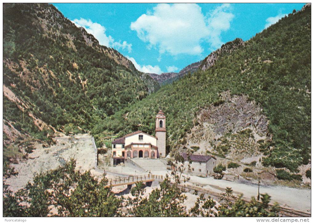 MONTEFORTINO -(AP)-SANTUARIO MADONNA DELL´AMBRO GOLA DEL FIUME AMBRO -FG - Ascoli Piceno