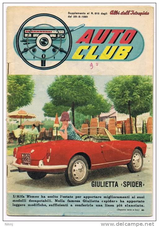 Italia Albi Dell´INTREPIDO 29.6.1961 Supplemento Di 32 Pagine ( Vedi 5 Scansioni) - Classici 1930/50