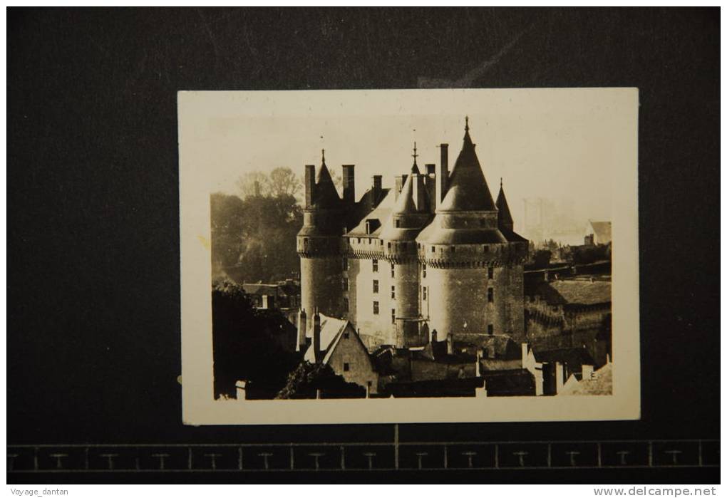 PHOTO ORIGINALE CHATEAU De Langeais Indre 37 - Autres & Non Classés