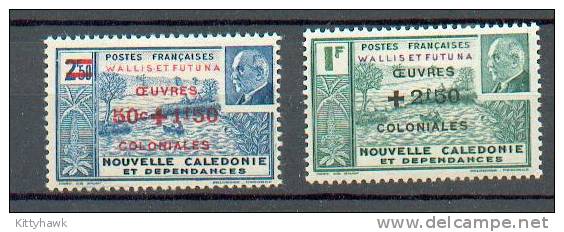 Wallis 91 - YT 131 - 132 * - Unused Stamps