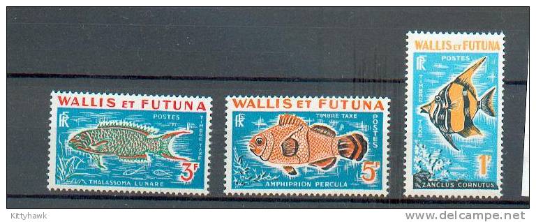 Wallis 94 - YT Taxe 37 - 39 ** - Postage Due