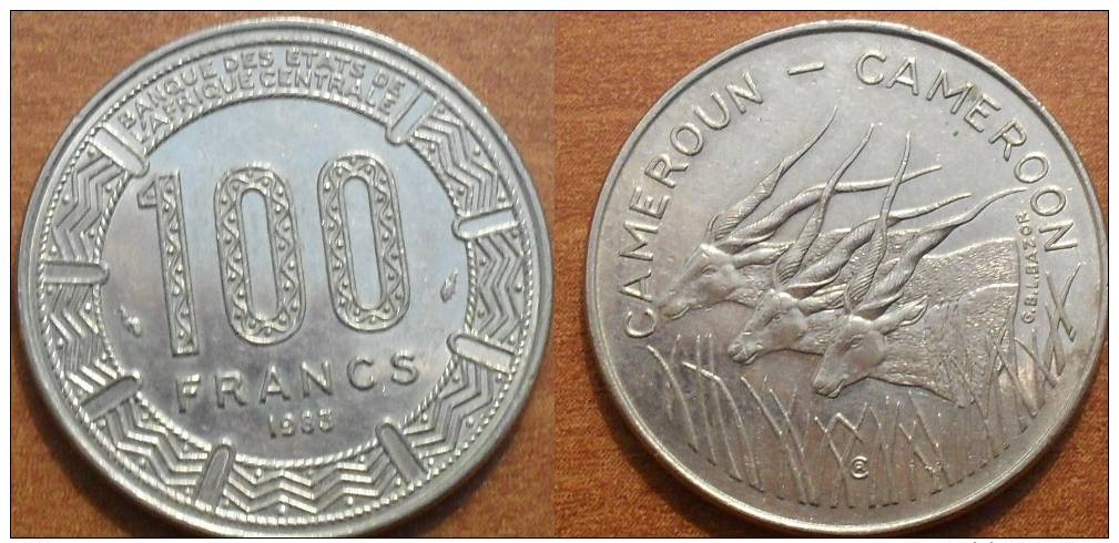 1983 - Cameroun - 100 Francs, état TTB - Camerun