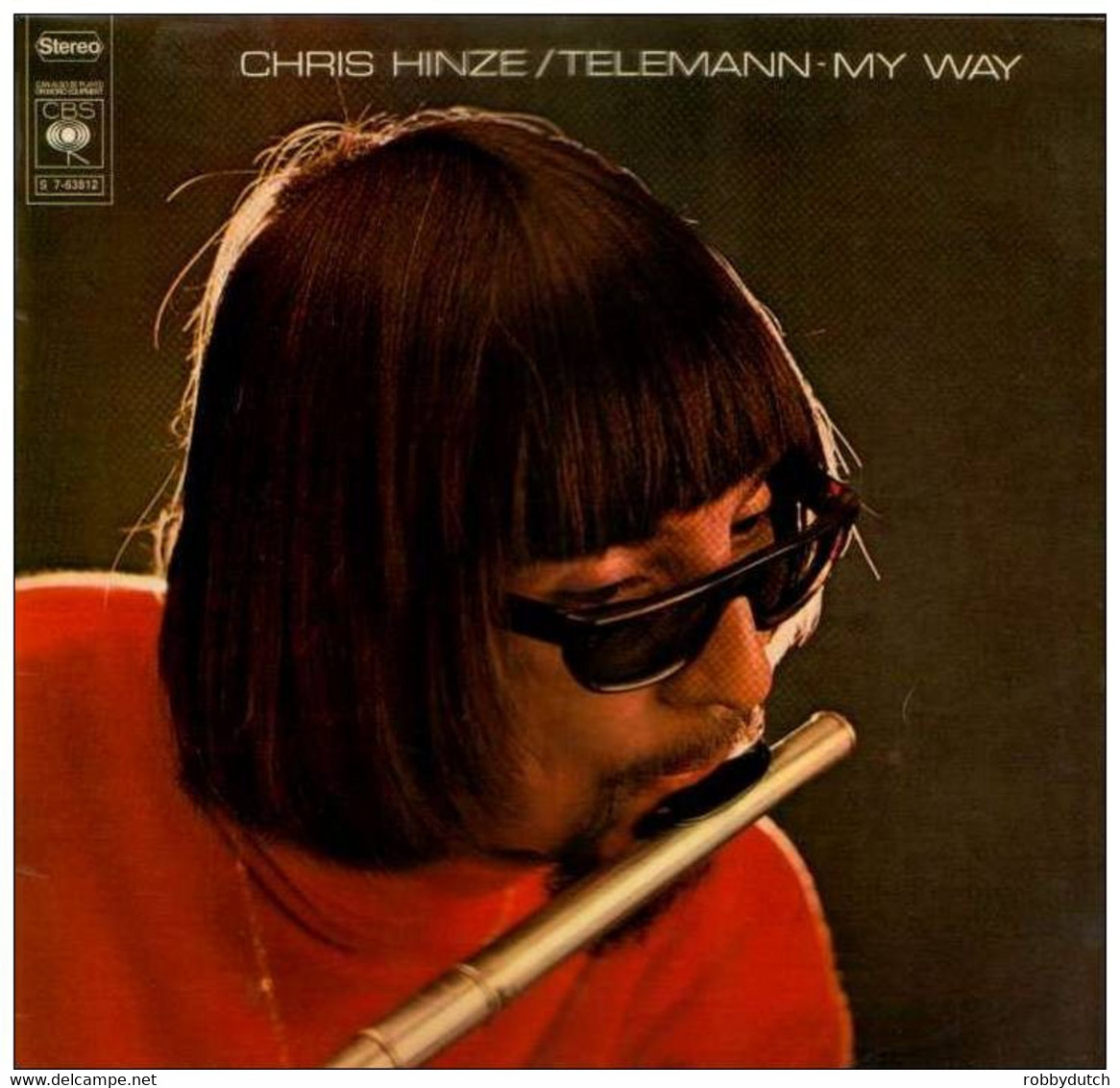 * LP *  CHRIS HINZE - TELEMANN - MY WAY (Holland 1969) - Jazz