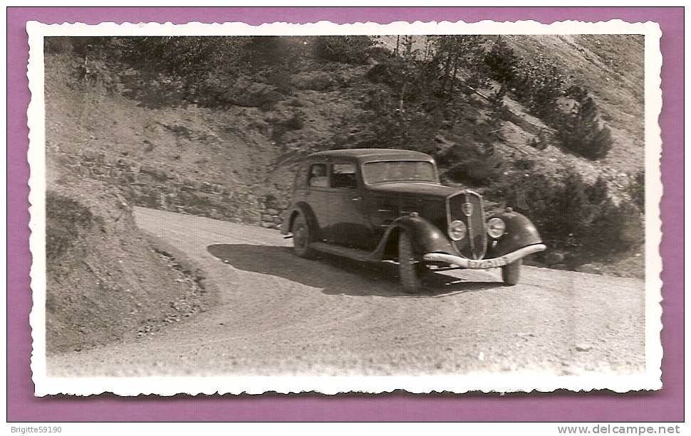 PHOTOGRAPHIE - AUTOMOBILE -  PEUGEOT  601  - 1937 - Automobili