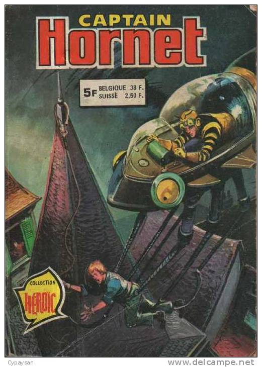 CAPTAIN HORNET Recueil 665 ( 17 18 19 ) BE AREDIT 01-1978 - Arédit & Artima