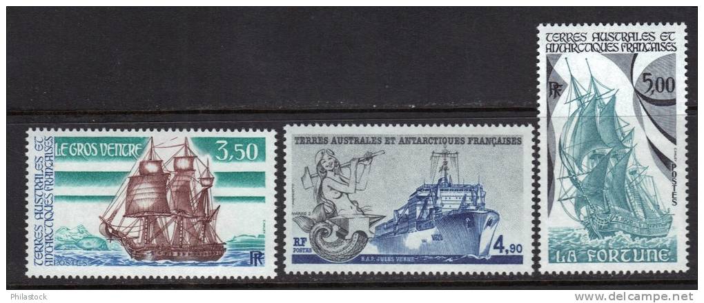 TAAF  N° 135 à 137 ** - Unused Stamps