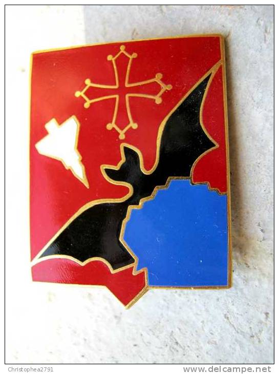 ANCIEN INSIGNE ARMEE DE L´AIR (CHAUVE SOURIS) DRAGO PARIS  ETAT EXCELLENT - Airforce