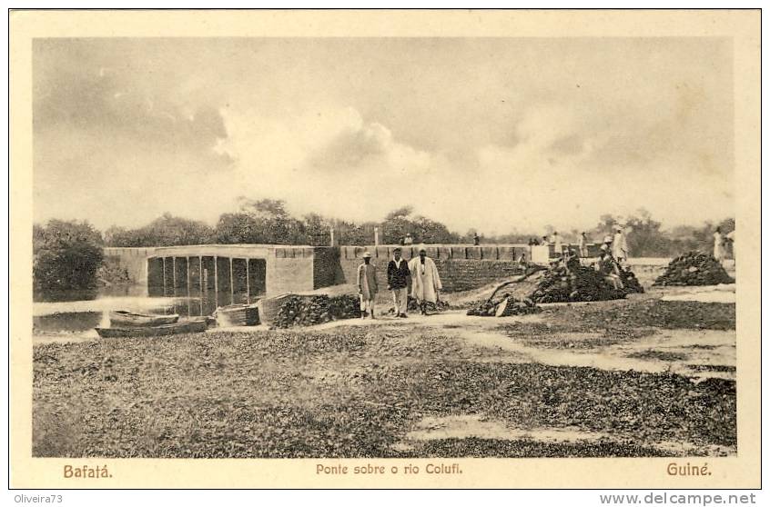 GUINÉ - PORTUGUESA - BAFATÁ - Ponte Sobre O Rio Colufi - Guinea Bissau