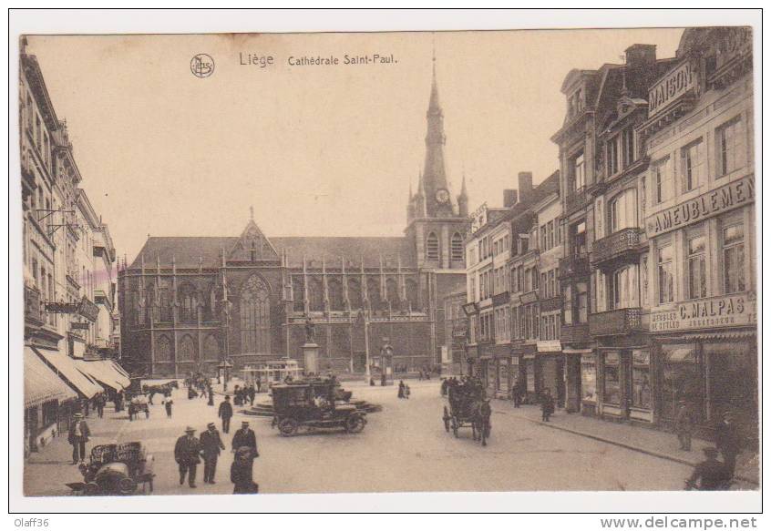 CPA BELGIQUE  LIEGE  Cathédrale Saint Paul - Lüttich