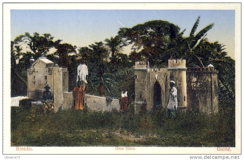 GUINÉ - PORTUGUESA- BISSAU - Uma Fonte - Guinea Bissau