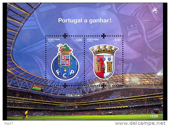 PORTUGAL 2011 - Final De La Coupe UEFA 2011 Porto Vs Braga // Neufs - Mnh - Unused Stamps