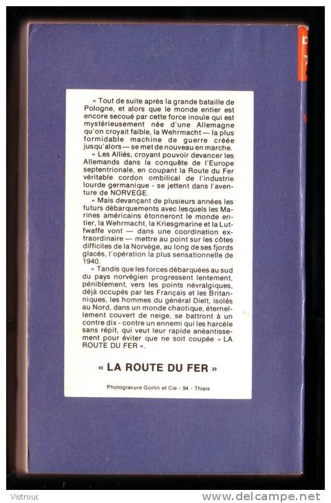 " NORVEGE - "La Route Du Fer" ", De Heinz WIRRMAN - Coll. GERFAUT Guerre  N° X2 - 015. - Actie
