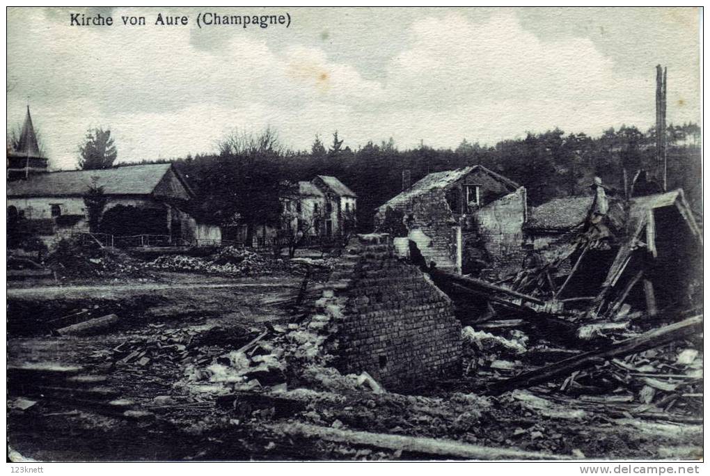 Aure, -  Eglise - Champagne-Ardenne