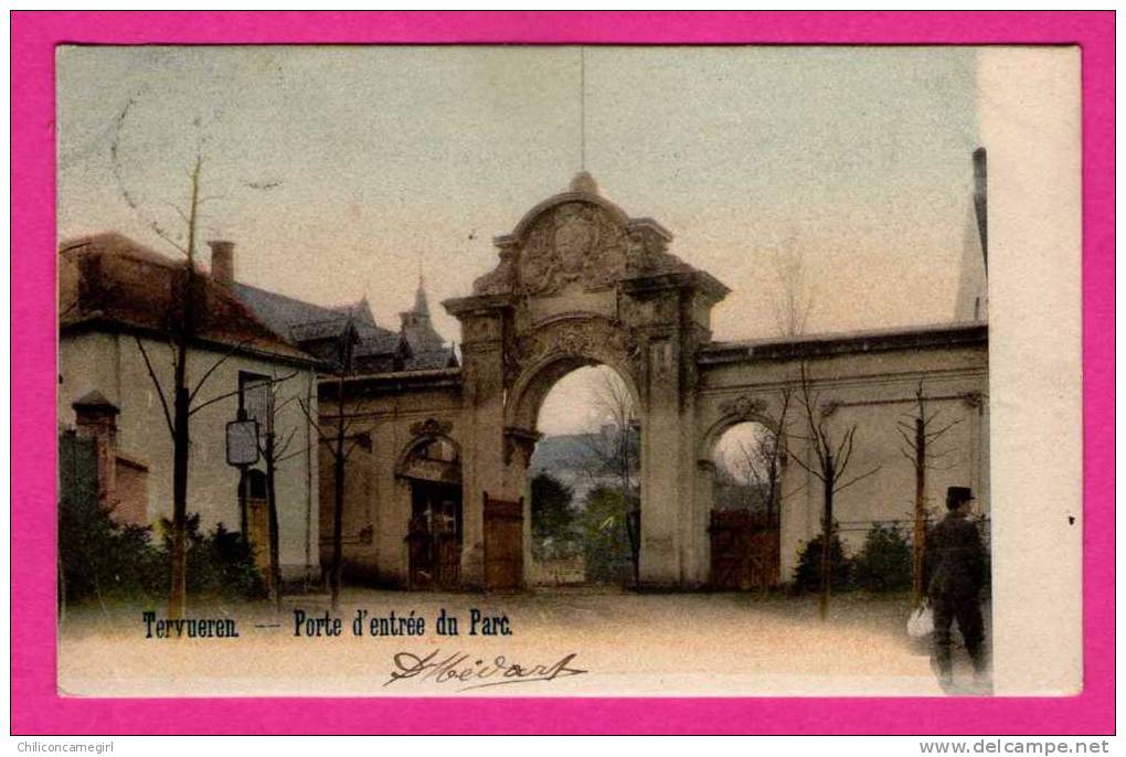 Tervueren - Port D'entrée Du Parc - 1908 ( N 2563 ) - Tervuren