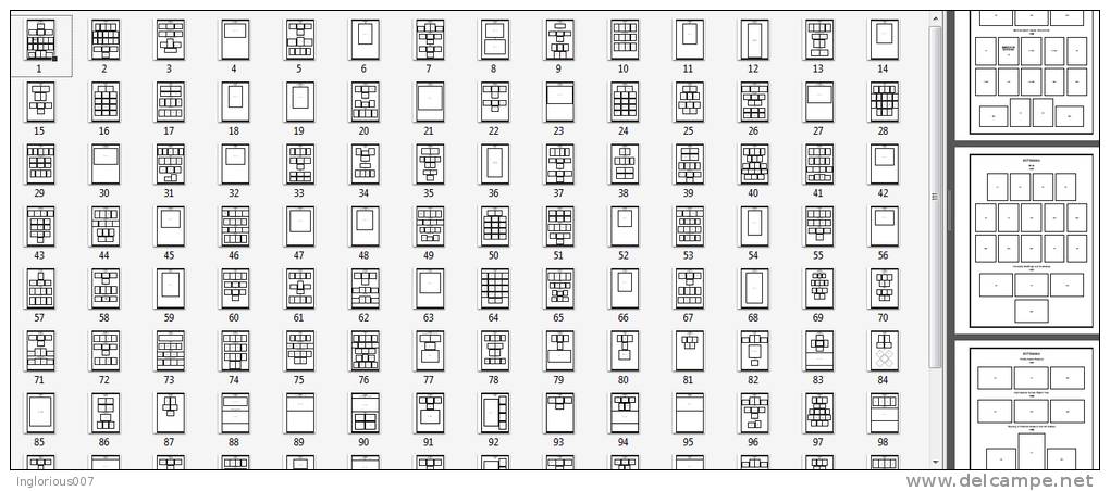 BOTSWANA STAMP ALBUM PAGES 1966-2009 (126 Pages) - Englisch