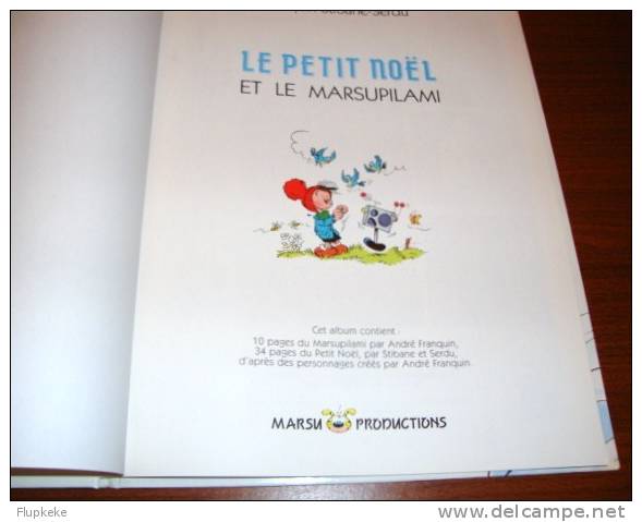 L´Été Des Bd 5 Le Petit Noël Et Le Marsupilami Franquin Stibane Serdu Collection Shell 1994 - Franquin