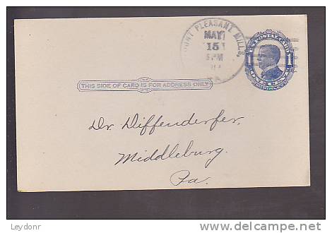 Postal Card - McKinley - - 1901-20