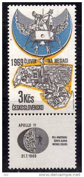 Tchécoslovaquie 1969 N°Y.T. ;  PA. 71** - Poste Aérienne