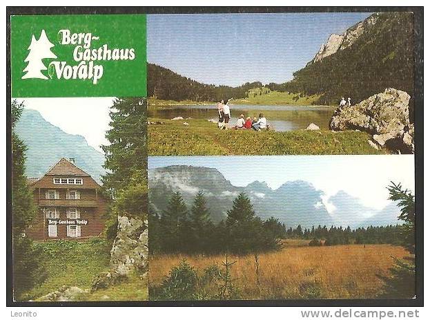 Berg Gasthaus Voralp Grabs Grabserberg Voralpsee Gamperfiner Hochmoor - Grabs