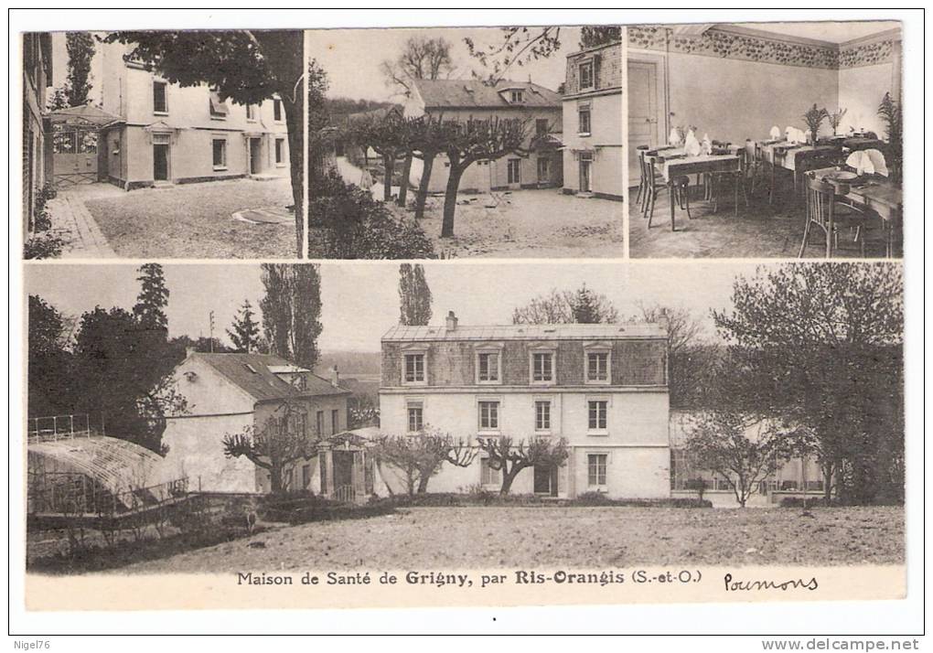 CP Maison De SANTE De GRIGNY, Par RIS ORANGIS - Grigny