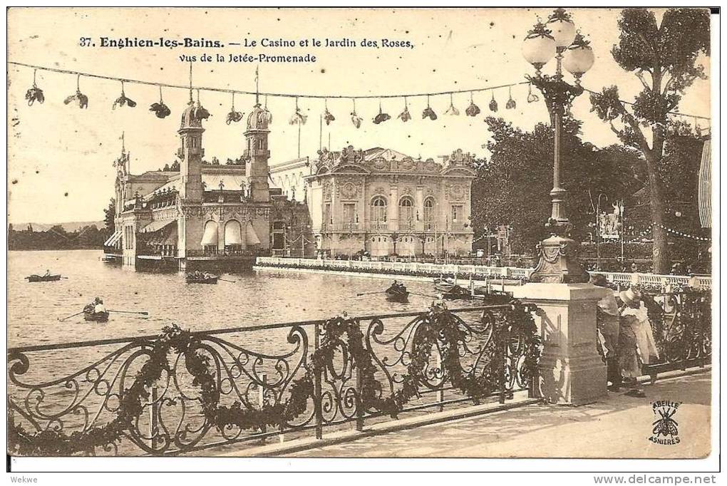 Fs518/ Enghien-les-Bains. Le Casino 1913 - Ile-de-France