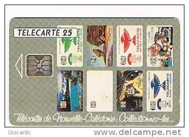 NUOVA CALEDONIA (NEW CALEDONIA)  - OPT  (CHIP) - 1994 PATCHWORK  (SILVER CHIP, ISSUE 5.94)  - USED - RIF. 3702 - Nuova Caledonia