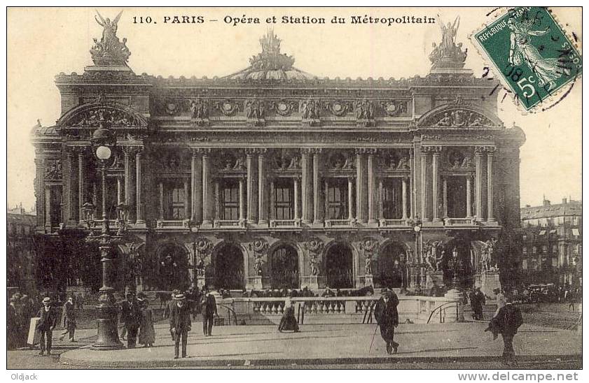 PARIS PARIS Opéra Et Station Du Métropolitain - Otros Monumentos