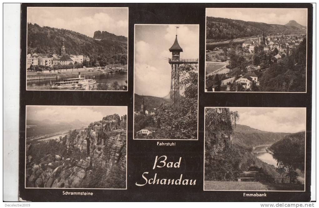 N3151 Bad Schandau Multiviews Used Good  Shape - Bad Schandau