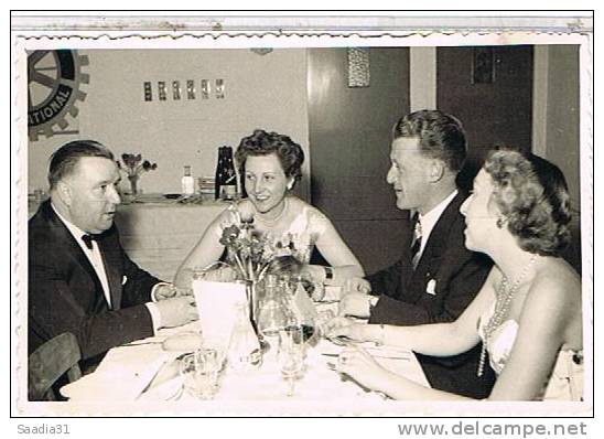 RECEPTION  ROTARY   1955  PHOTO  132X88  TBE  1O201 - Receptions