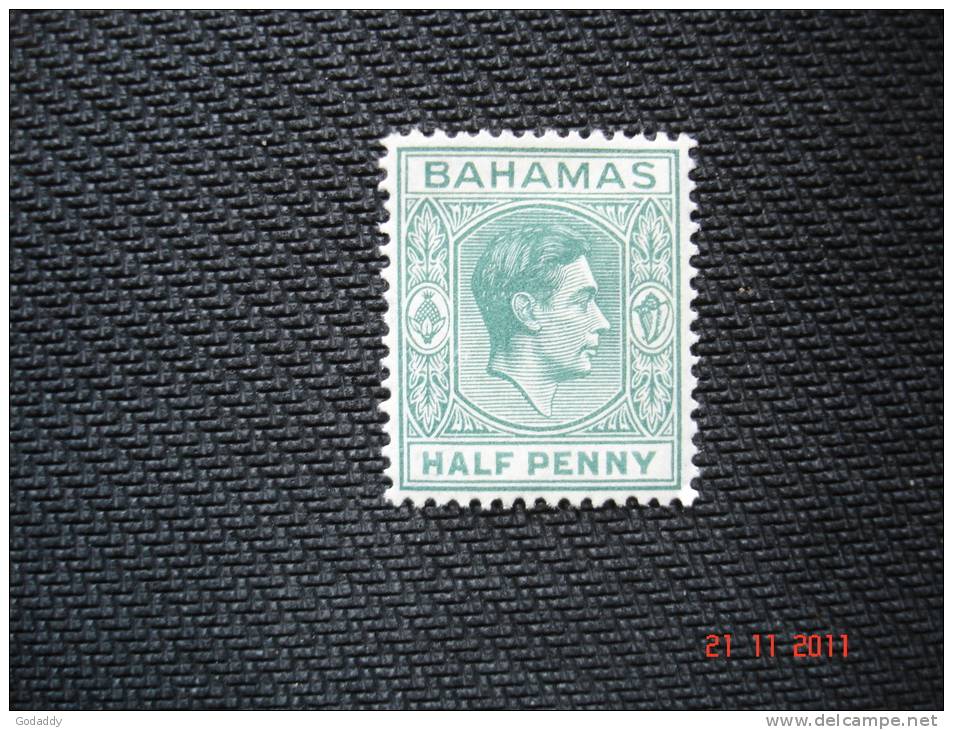 Bahamas 1938  K.George  VI   1/2d     SG149   MH - 1859-1963 Crown Colony