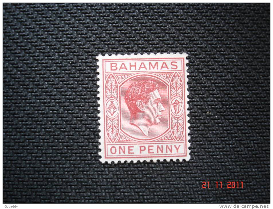 Bahamas 1938  K.George  VI   1d     SG150a   MH - 1859-1963 Colonie Britannique