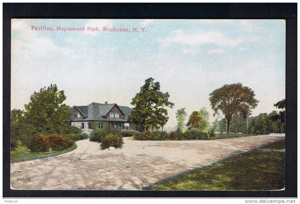 RB 801 - Early Postcard - Pavilion Maplewood Park Rochester New York USA - Rochester