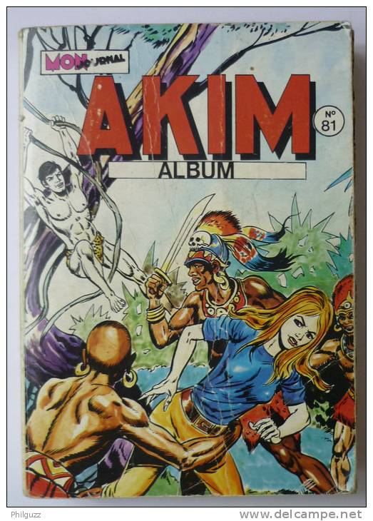 AKIM ALBUM N° 81 ( 445 - 446 - 447 - 448 ) MON JOURNAL - Akim