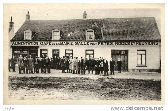 N°15603 -cpa Sangatte -alimentation, Café De La Mirie-salle Pour Fêtes, Noces Et Réunions- - Cafés