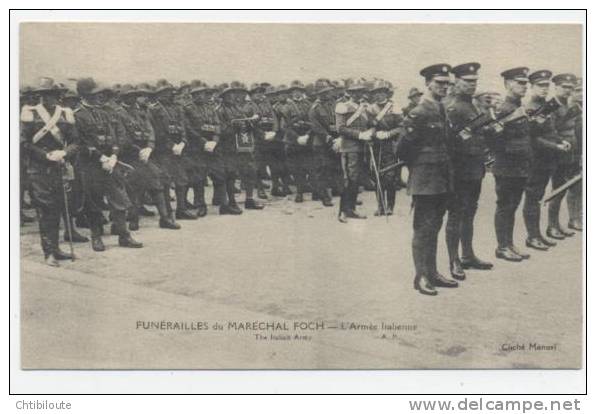 L 30     EVENEMENTS  /   FUNERAILLES DU MARECHAL FOCH    CPA  9 X 14  TBE - Funérailles