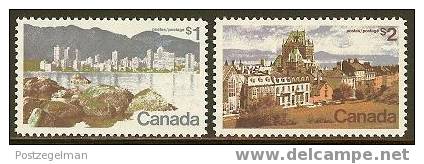 CANADA 1972 MNH Stamp(s) Definitives 496-497 #5601 - Unused Stamps