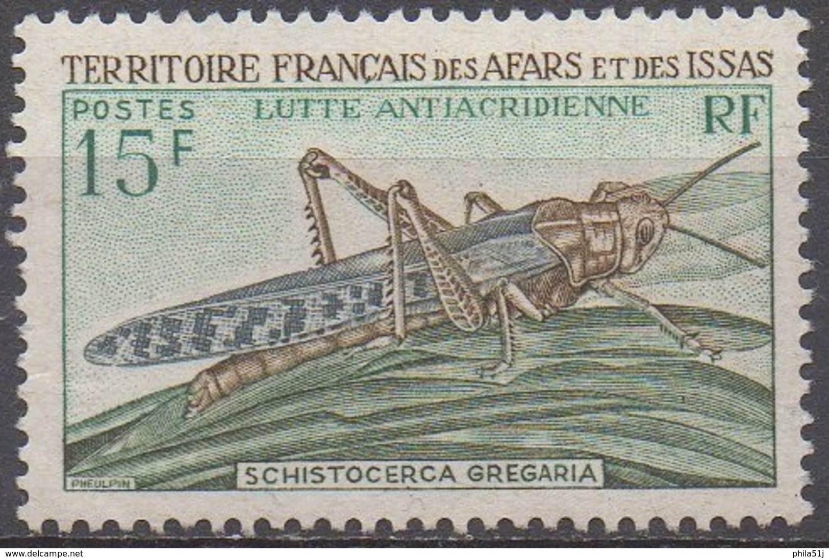 AFARS ET ISSAS  N°351__NEUF**VOIR SCAN - Unused Stamps