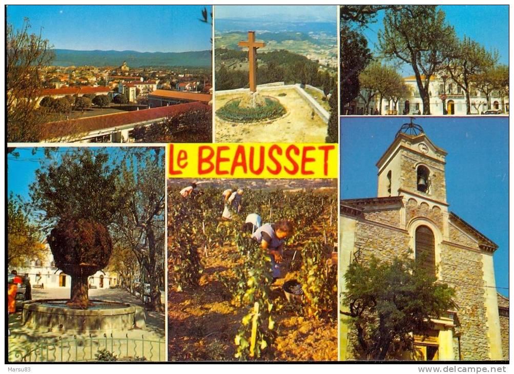 Le Beausset- Multivues ** Jolie Carte NEUVE ** Ed Aris N°C604 - Le Beausset