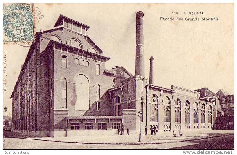 Corbeil. Essonnes    91  . Façade Des Grands Moulins - Corbeil Essonnes