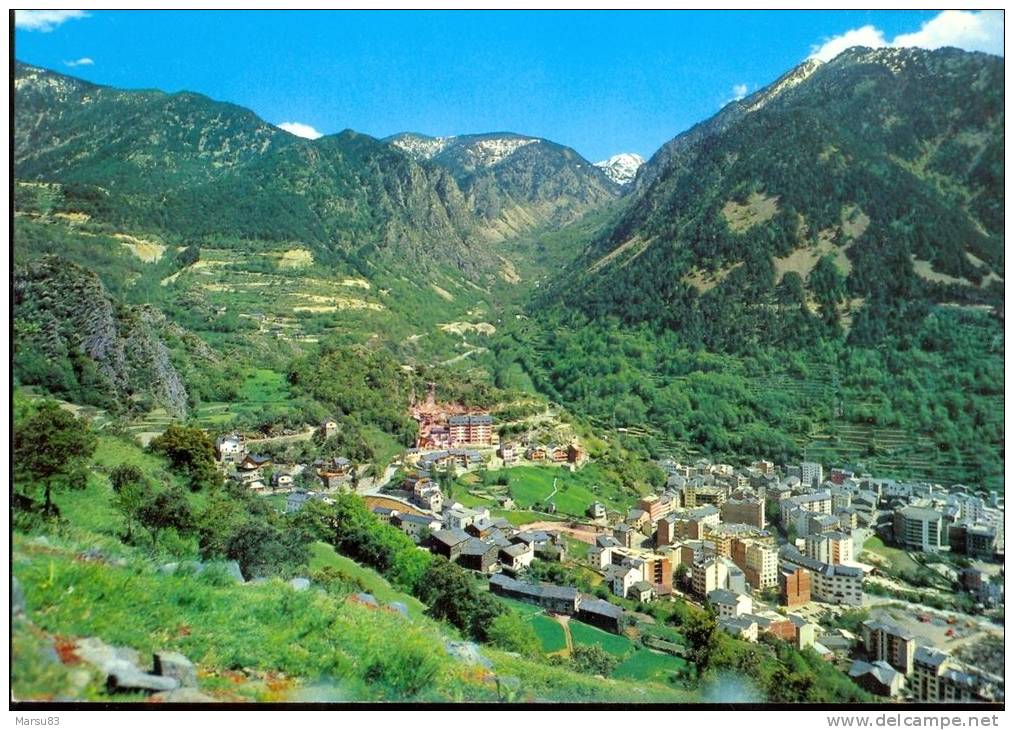 Valls D'Andorra- Escaldes** Carte NEUVE** Editions D'art Clavérol N° 1.474 - Other & Unclassified