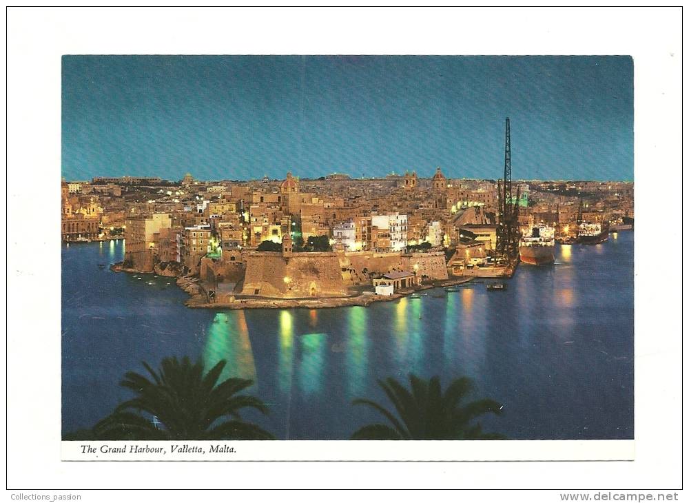 Cp, Malte, Senglea, Valletta, Le Grand Port - Malta